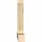 Ekena Millwork Portland Rough Sawn Timber Gable Bracket, Douglas Fir, 48"W x 26"H x 4"D x 4"F, 13/12 Pitch GBW048X26X0404POR00RDF - alternate 2